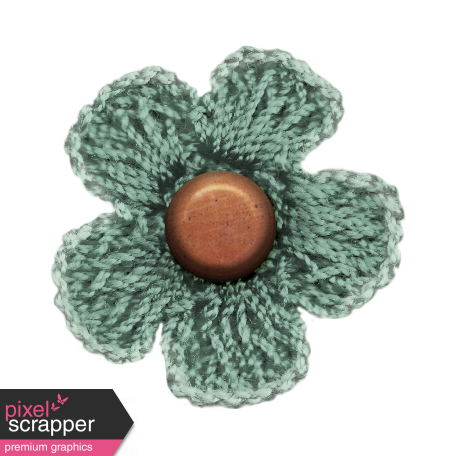 Already There - Knit Flower