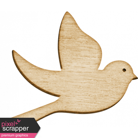 Spread Your Wings - Wood Left Bird