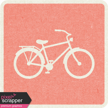 Picnic Day_Pictogram Chip_Pink_Bicycle