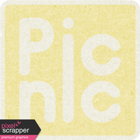 Picnic Day_Pictogram Chip_Yellow Light_Picnic