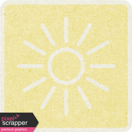 Picnic Day_Pictogram Chip_Yellow Light_Sun