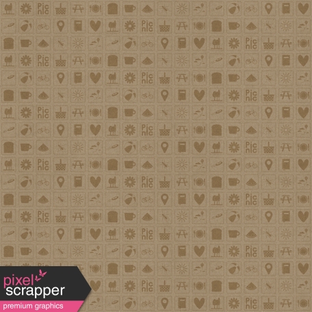 Picnic Day_Paper_Icons_Brown