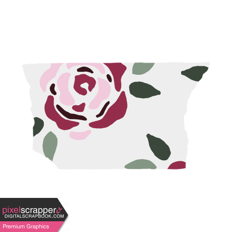 Crazy In Love - Tape Roses White - UnTextured