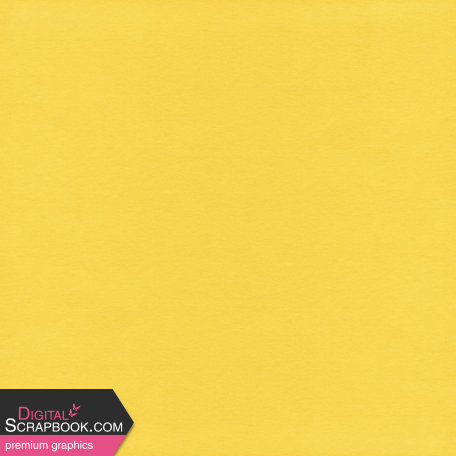 Sparkling Summer - Paper Solid Yellow Dark