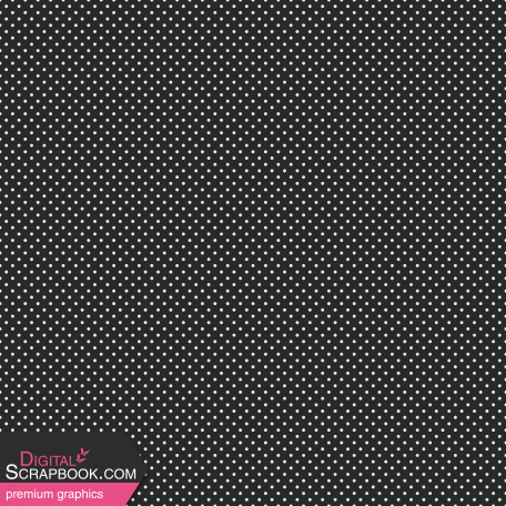 Valentine - Paper Dots Black - UnTextured
