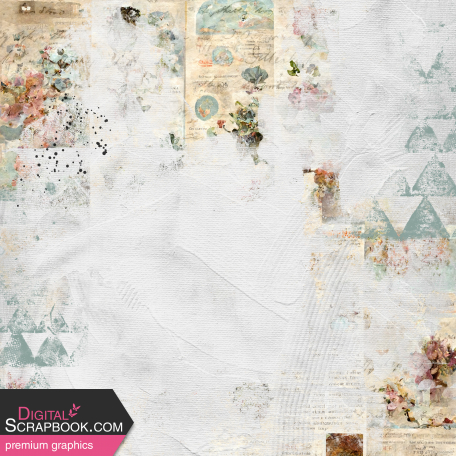 Shabby Vintage #8 Painted Paper 05