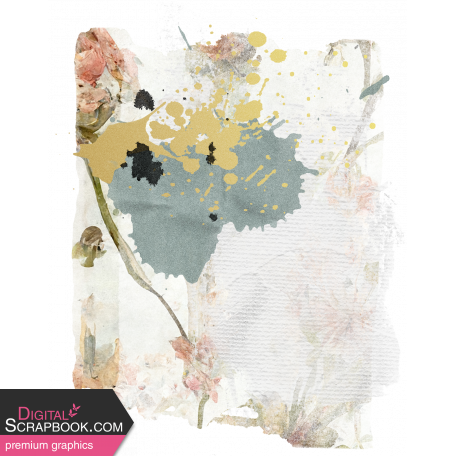 Shabby Vintage #8 Ephemera Kit Paint Transfer Paper 