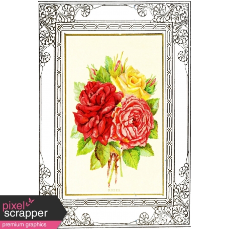 Seriously Floral Pocket Card 22 4x6