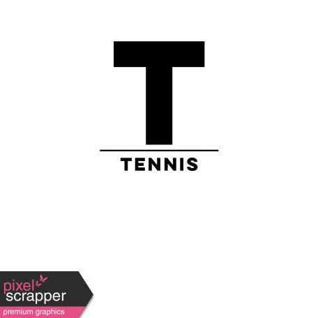 Sports Pocket Card 3x4 Tennis