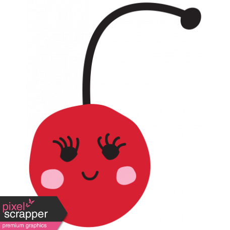 Cute Cherry Illustration