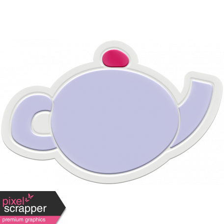 Unicorn Tea Party Element - Rubber Tea Pot