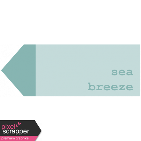 Coastal Print - Label Sea Breeze
