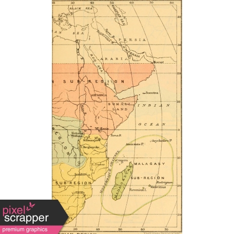 Ephemera African Map 1
