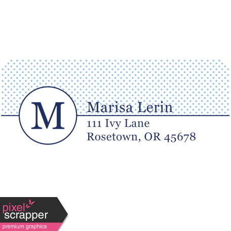 Address Label 3 Template