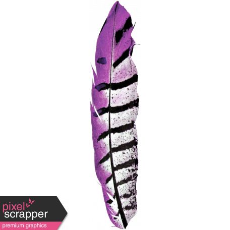 Kenya Elements feather purple