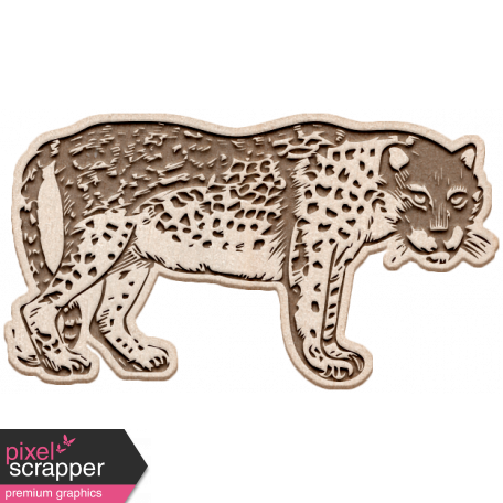 Kenya Elements wood leopard