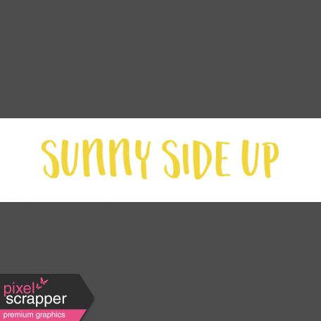 Food Day - Breakfast - Sunny Side Up Wordstrip