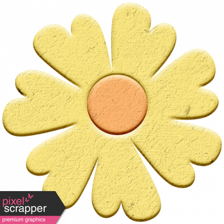 Food Day Collab BBQ chipboard flower 2