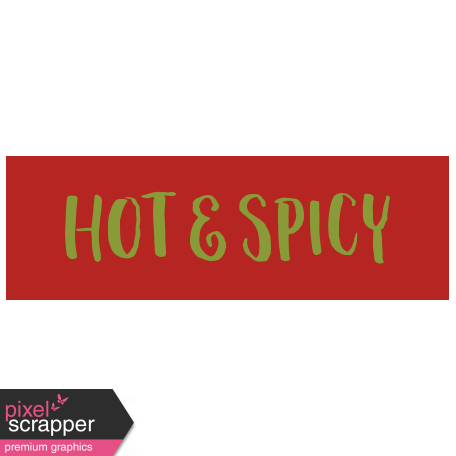 Food Day Collab Taco label hot & spicy