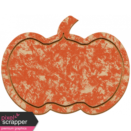 Pumpkin Spice Mini Kit - Chipboard Pumpkin 1