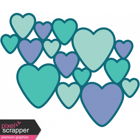 Valentine's Clip Art - Hearts 2