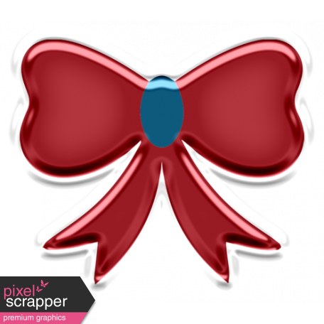 Home For The Holidays Elements - Sticker Bow