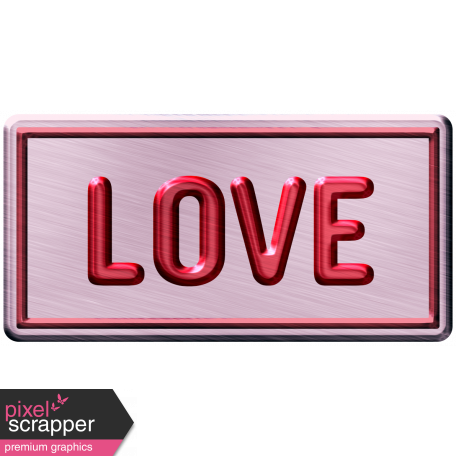 Build Your Basics Metal Signs Kit - Love