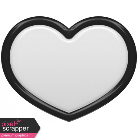 The Good Life Sept Elements - Heart Flair White