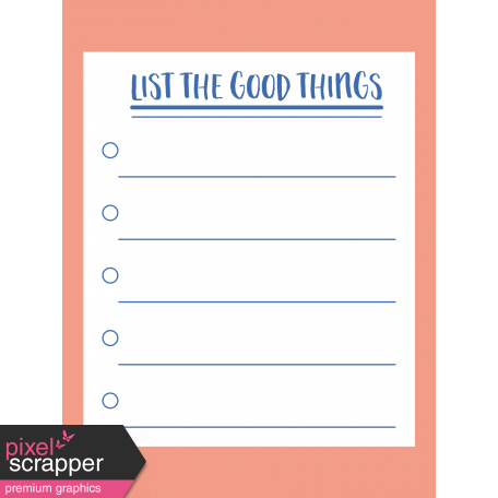 The Good Life - November Cards Kit - Card 01 3x4