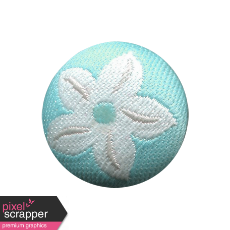 The Good Life: January 2019 Elements Kit - Button Round Fabric Flower 2