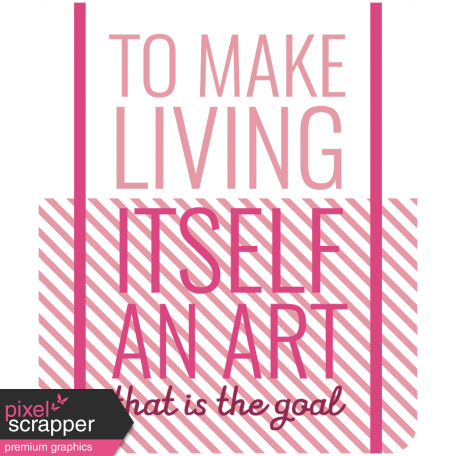 The Good Life - January 2019 - Word Art Tag This Living An Art Graphic ...