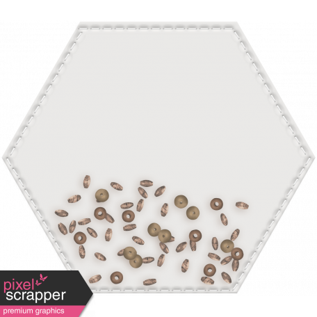 Shaker Pockets Kit - Beads - Hexagon Filled