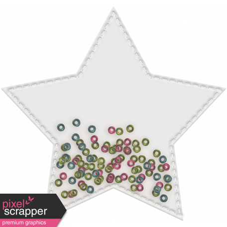 Shaker Pockets Kit - Beads - Star Filled