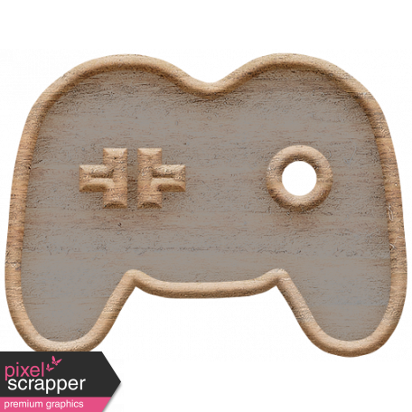 Templates Grab Bag Kit #23: wood game controller template