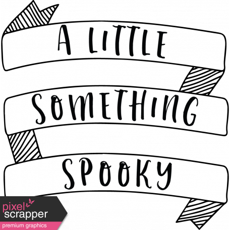 October 31 Stamps Kit - something spooky template