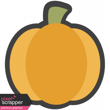 October 31 Words & Labels Kit: sticker pumpkin