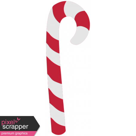 The Good Life - December 2019 Tags & Stickers - Candy Cane