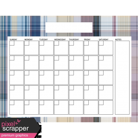 The Good Life: March 2020 Calendars Kit - 3 Calendar 8.5 x 11 blank