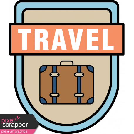 The Good Life: April 2020 Travel Labels & Words Kit - travel