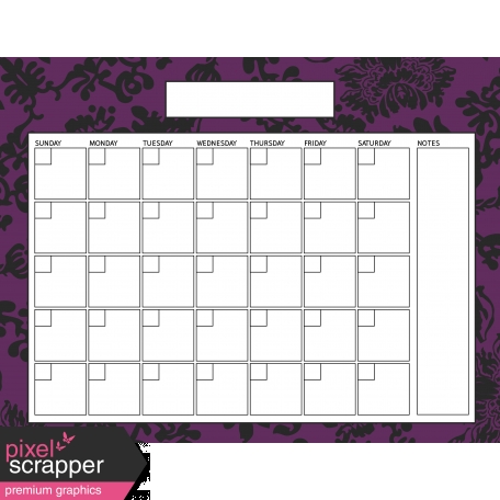 The Good Life: June 2020 Calendars Kit - 3 calendar 8.5x11 blank