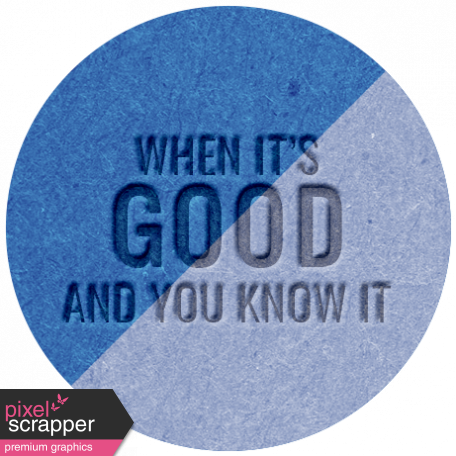 The Good Life - October 2020 Elements -  letterpress good 2