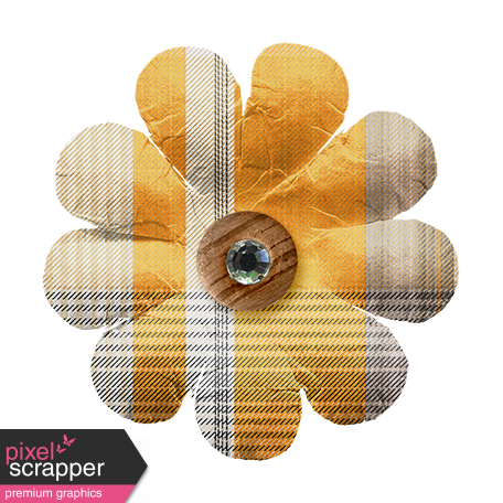 The Good Life - October 2020 Mini Kit -  flower 9 plaid