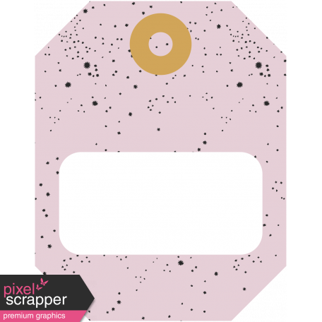 The Good Life - October 2020 Stickers & Tags Kit - tag 4 pink