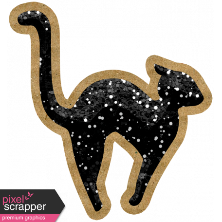 The Good Life - October 2020 Samhain Mini Kit - glitter cat