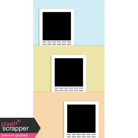 Travelers Notebook Layout Templates Kit #13 - Layout Template 13d