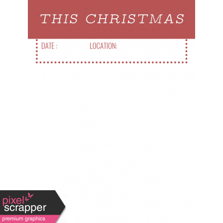 The Good Life: December 2020 Christmas Pocket Cards Kit - Journal Card 7 3x4