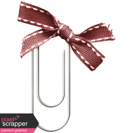 The Good Life: December 2020 Christmas Elements - Paperclip With Bow