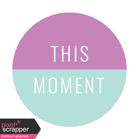 The Good Life: January 2021 Labels & Stickers Kit - This Moment