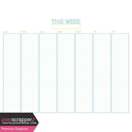 Good Life April 21_Planner Weekly