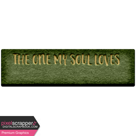Good Life Feb 21_Tag-The One My Soul Loves  Chipboard